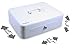 Kolibri Cash Box with Coin Tray and Lock (White)