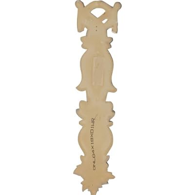Ekena Millwork ONL04X19X01WR 4 5/8-Inch W by 19 1/2-Inch H by 1 3/8-Inch P Wreath Drop Onlay