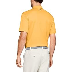 Under Armour Men's Tech Golf Polo , Mango Orange