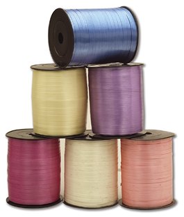 CLUB GREEN Curling Ribbon 5MMX250M, Fabric, Metallic Silver, 9.9 x 9.9 x 12.1 cm