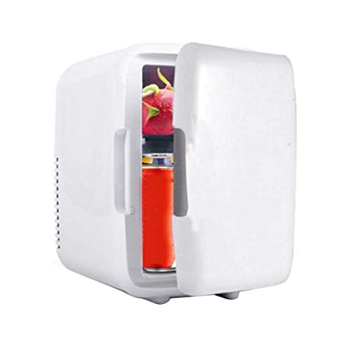 Mazur Portable Car Freezer 4L Mini Fridge Refrigerator Car Home Dual Use Car Fridge 12V Cooler Heater Universal Vehicle Parts(White)