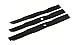 John Deere Original Equipment 3 Mower Blades #M143504(3) primary