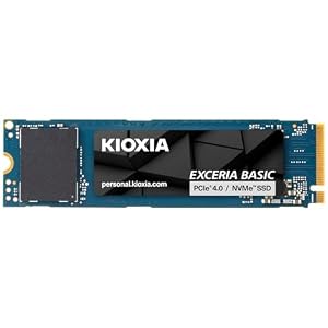 Amazon限定 キオクシア 内蔵SSD 1TB PCIe Gen4×4 NVMe M.2 2280 読込7,200M SSD-CK1.0N4B/R