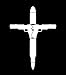 Cross Gun Bullets Molon Labe Vinyl Decal Sticker|Cars Trucks Vans Walls Laptops|WHITE|5.5 In|KCD541