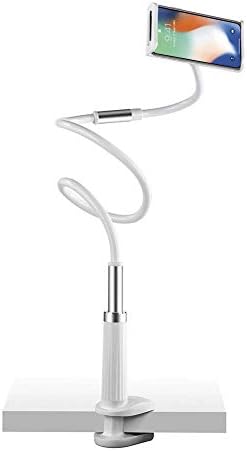 OnlyBest Phone and Tablet Holder, Adjustable, Flexible gooseneck, fits All Phones and Tablets (3-8 inches), Perfect for desks or beds.