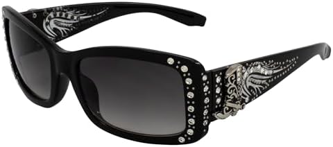 NWOT Sexy Grediant black Blinged-out sunglasses Amazon.com: Frienda 1 Pcs Retro Disco Sunglasses Women  main image 3