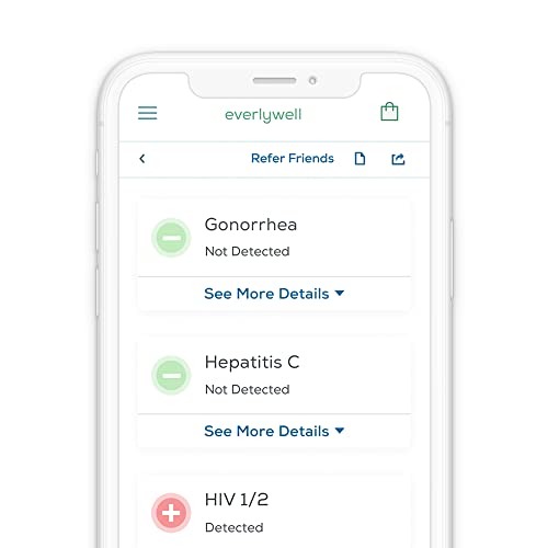 Everlywell Male STD Test at Home Test for 6 Common STDs Accurate