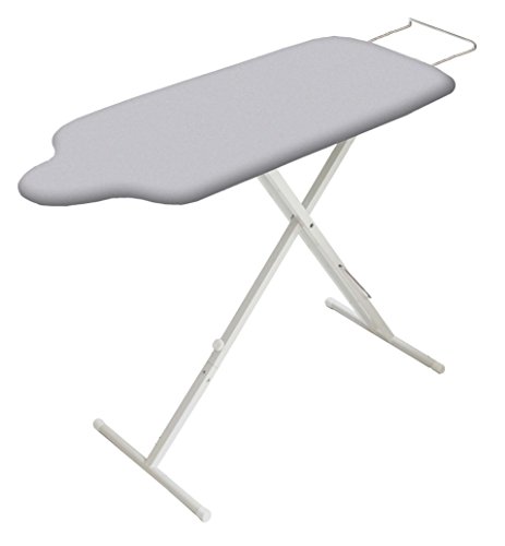 山崎実業(Yamazaki) スタンド式 人体型アイロン台 アルミコーティング 約90X37X25~78cm ボタンプレス機能 13段階高さ調節 7317