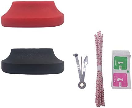 Lelance Pax 2 Pax 3 Raised Mouthpiece Replacement Accessories Part for Pax 2 Pax 3 (Blcak + Red)