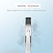 Makeup Mirror LED Lighted with 1X/7X Magnification, Anjou Vanity Mirror Battery Powered, Removable, Double Side, 360° Rotation for Countertop Cosmetic Makeup with 3 Free Batteries, White