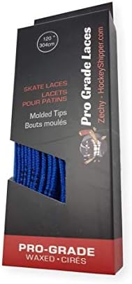 Zechy Hockey Laces Waxed - Made for Skates - Ice Hockey, Roller Skates - One Pair - Sizes (72, 84, 96, 108, 120, 130)