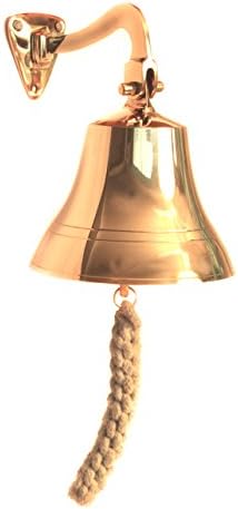 WinnerBrown Nautical Maritime Brass Ship Bell ,6 inch