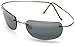 Maui Jim Men's Kapalua Polarized Rimless Sunglasses, Gunmetal/Neutral Grey, Small