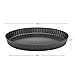 Beasea Tart Pan 10 Inch with Removable Bottom, Non Stick Quiche Pan Pie Shell Fluted Edge Tart Pan, Loose Base Carbon Steel Round Cooking Pan for Baking