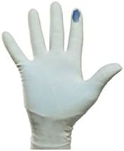 BioGel41470 Pi Indicator System Synthetic Gloves, Size 7.0, Blue (Pack of 100)
