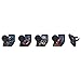 24 Marvel Black Panther Streets of Wakanda Cupcake Rings Party Supplies