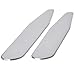 JOVIVI 40pc Stainless Steel Collar Stays For Mens Dress Shirt 2 Sizes Set w/Box (2.2