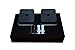 MagUS Gun Magnet Mount [2-Pack] 33 Lbs | Tac Magnet | Magnetic Gun Holster for Pistol Handgun Rifle Shotgun | Soft Rubber Coated Magnetic Holder | Adhesive Firearm Accessory for Truck Car Desk Wall