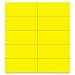 MasterVision™ Dry Erase Magnetic Tape Strips, Yellow, 2
