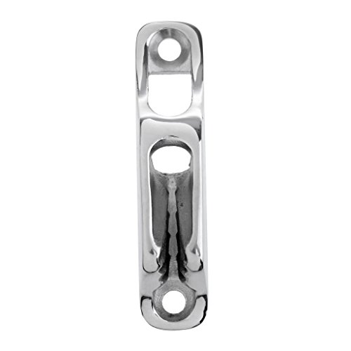 Dovewill Strong Durable Boat Clam Cleat Rope Cleat Boat Parts Sailboat Yatch Hardware - Marine Grade 316 Stainless Steel