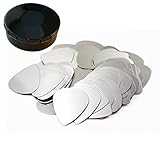 Pack of 20 Stainless Steel Metal Guitar Picks for
