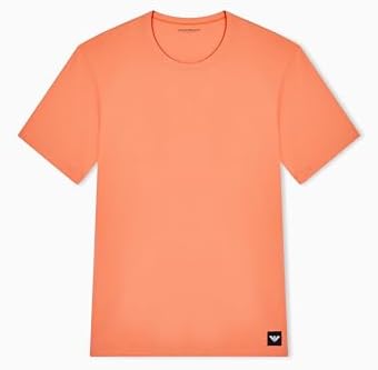Men's Essential LOGOLABEL 2-Pack Crew Neck T-Shirt Black L