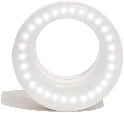 Selfie Light Ring Lights Circle LED Light for Phone iPhone 7 6 iPad Laptop Cell Phone Camera Photopgraphy Rechargeable Clip Android Video