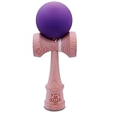 Kaleb Kendama Rubberized Purple Matte And Extra String