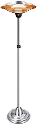 電気屋外暖房自立暖房3電力レベル高さ調節可能な屋外テラス暖房内の過熱保護3000w
