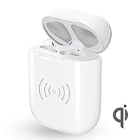 Blandstrs Earpods Wireless Charging Case Compatible with Airpods & Airpods 2, Air pod Charger Supply 5 Times Charge, Protect Earphones - [No Sync Button, AirPods not Included]