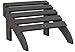 POLYWOOD OT53GY Classic Folding Ottoman, Slate Grey