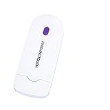 ETTG Pain Free Cordless Women Household Full Body Hair Removal Rechargeable Sense-light Razor Facial Arm Leg Armpits Epilator (Without adapter)