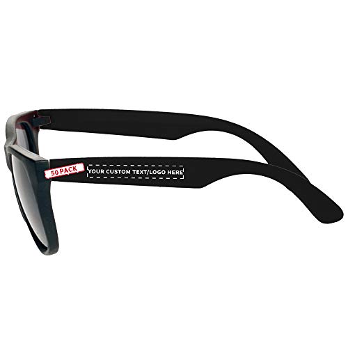 personalized plastic sunglasses