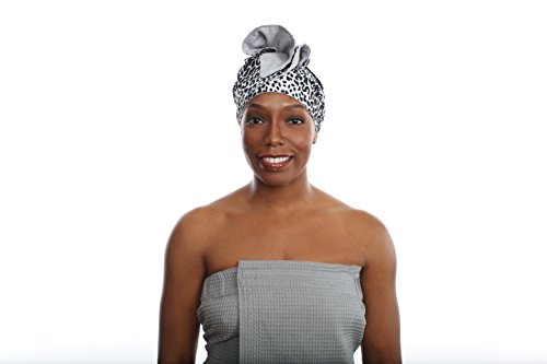 2-in-1 Wrapperoo T-Shirt Hair Towel & Protective Styling Cape