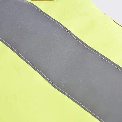 Hühner-Geschirr, ca. 22,5 x 22 cm, verstellbares elastisches Band, reflektierendes Hundegeschirr für Geflügel wie Hühner… – Bild 5