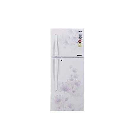 Lg 310 L 4 Star Frost Free Double Door Refrigerator Gl D322jpfl Pearl Florid Amazon In Home Kitchen