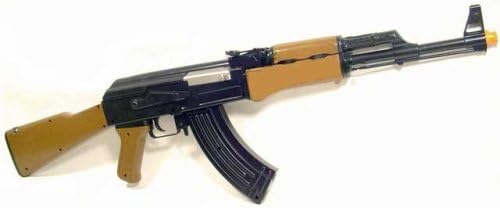 ak 47 style airsoft electric gun completed kit with magazine & bb(Airsoft Gun)