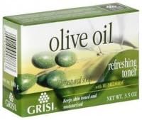 GrisiNatural Olive Oil Soap, 3.5 oz (Pack of 3)