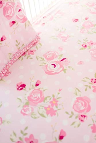 my baby sam rosebud lane 3 piece crib bedding set