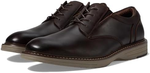 nunn bush men's baker st dress casual oxford shoes Amazon.com | Nunn Bush Baker Street Plain Toe Oxford with KORE Slip Resistant Walking Comfort Technology Black 7 M (D)
