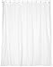 Carnation Home Fashions 72-Inch Wide by 78-Inch Long Vinyl Shower Curtain Liner, White