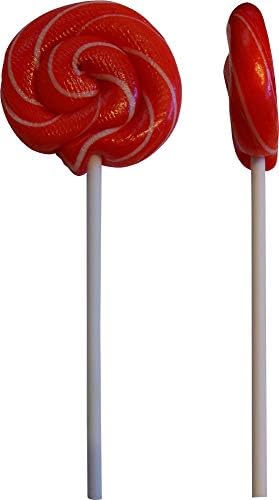 Appleton Round Strawberry Cheesecake Swirly Mini Lollipops (8 Supplied)