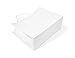 GIFT EXPRESSIONS White Kraft Paper Bags, Kraft Gift Bag, Premium Quality Paper (Sturdy & Thicker), Biodegradable, Party Bags, Shopping Bag, Kraft Bags, White Bags (12 CT Wide, White)