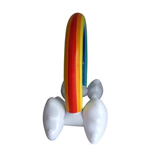 Gayisic Rainbow Sprinkler Inflatable Pools Summer Fun Outside Backyard Family Water/Birthday Party Toy for Children Infants Toddlers,Boys, Girls and Kids