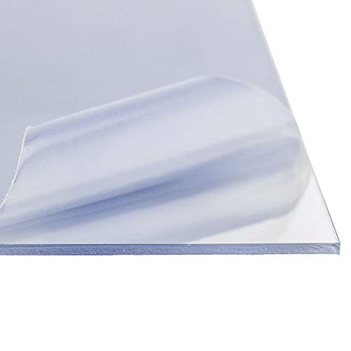 Online Plastic Supply Clear Acrylic Sheet, 0.220 (1/4 inch