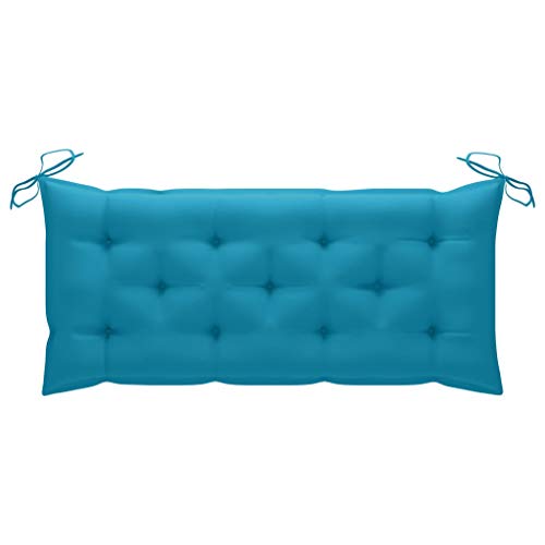 Vigleco Auflage für Hollywoodschaukel Hellblau 120 cm Stoff – Bild 5