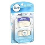 Febreze Refresh Heavy Duty Crisp Clean Refill Air Freshener, .18 fl oz - 2pc