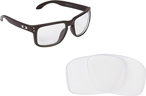 New SEEK OPTICS Replacement Lenses Oakley HOLBROOK - Crystal Clear