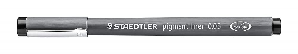 Photo 1 of Staedtler Pigment Liner, 0.05mm, Black Ink (308-0.05)