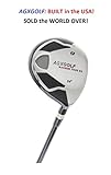 AGXGOLF Men's Magnum XS #9 (24 Degree) Fairway Utility Wood: Graphite Shaft + Head Cover Right Hand, Cadet, Regular or Tall Length, Senior, Regular or Stiff Flex Order Now!